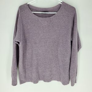 American Eagle medium purple knit sweater